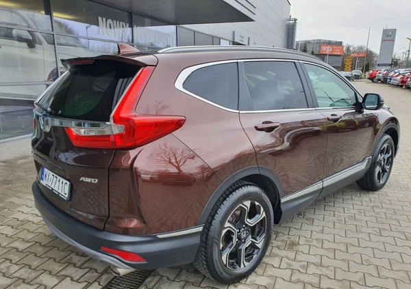 Honda CR-V cena 135900 przebieg: 60150, rok produkcji 2019 z Tarnogród małe 596